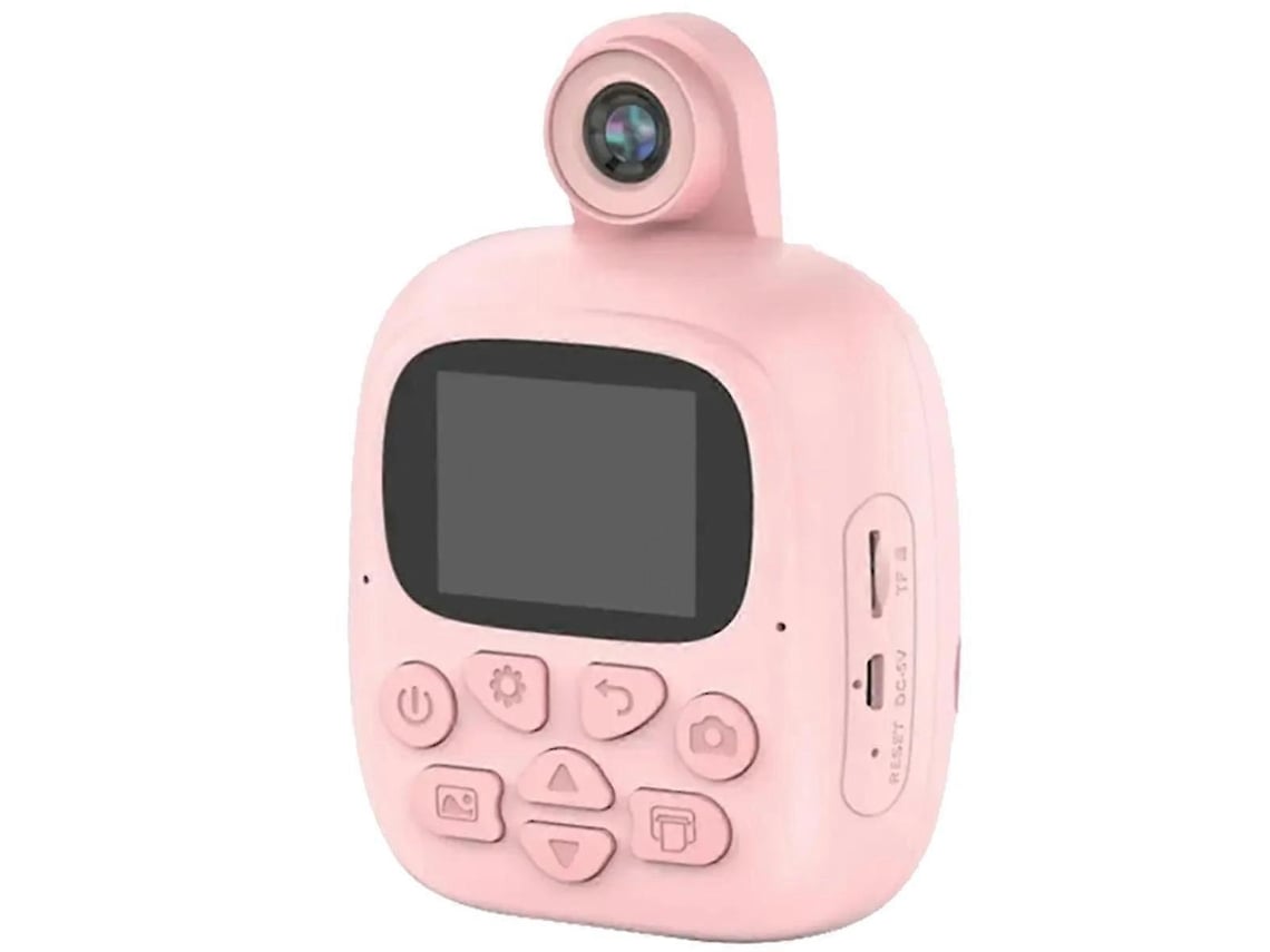 Máquina Fotográfica Infantil Com Impressora Térmica E Ecrã Ips De 2,0 Polegadas