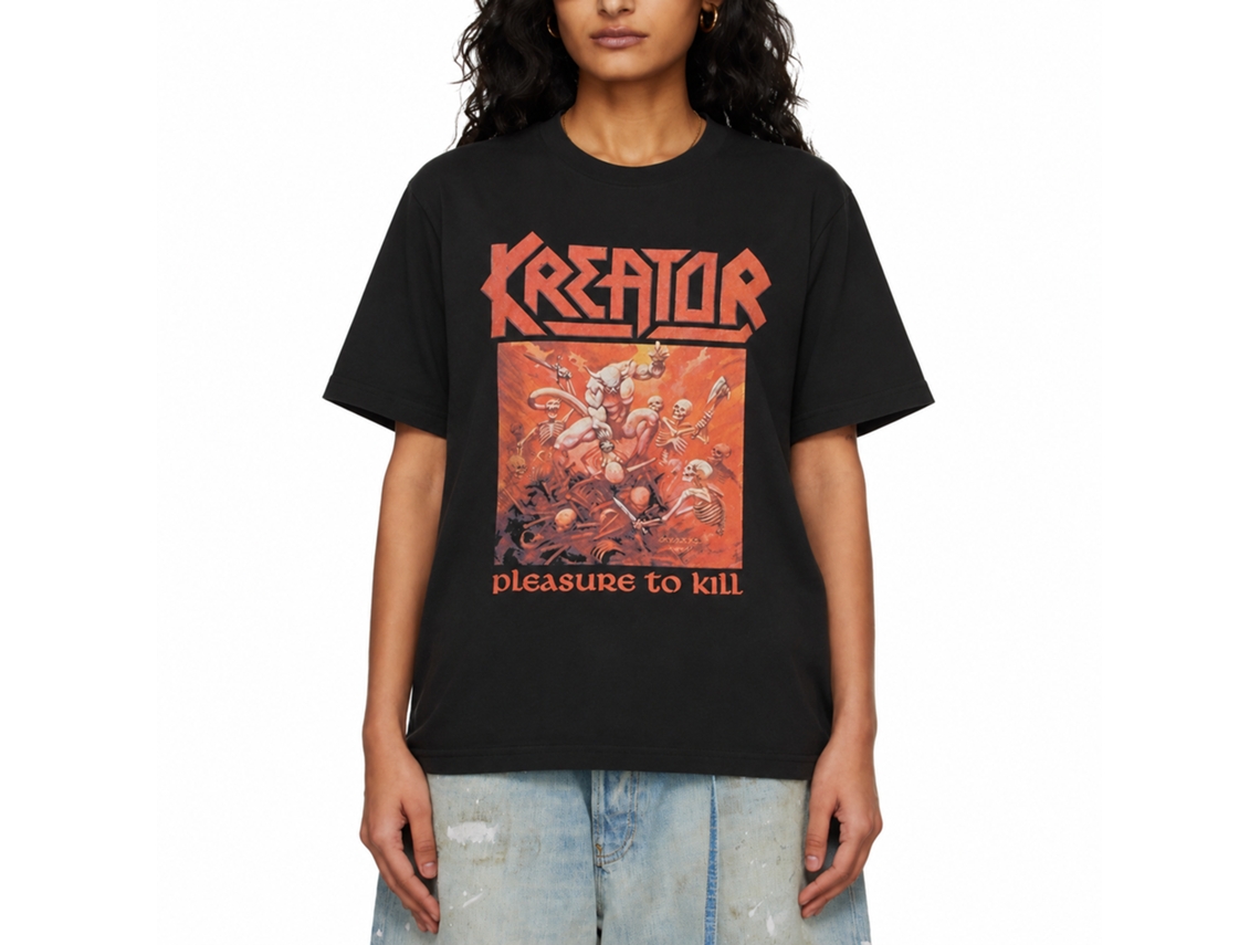 Kreator Pleasure To Kill T-shirt Classic Unisex Adults Size:m