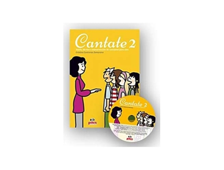 Livro Cantate Vol. 2 Cd Da Editorial Piles Editorial De Cristina Contreras Zamorano (espanhol)