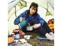 Copo de Titânio com Alças Plegáveis para Camping