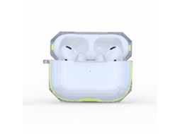 Capa para Airpods Pro transparente e anti impacto EOOCOO