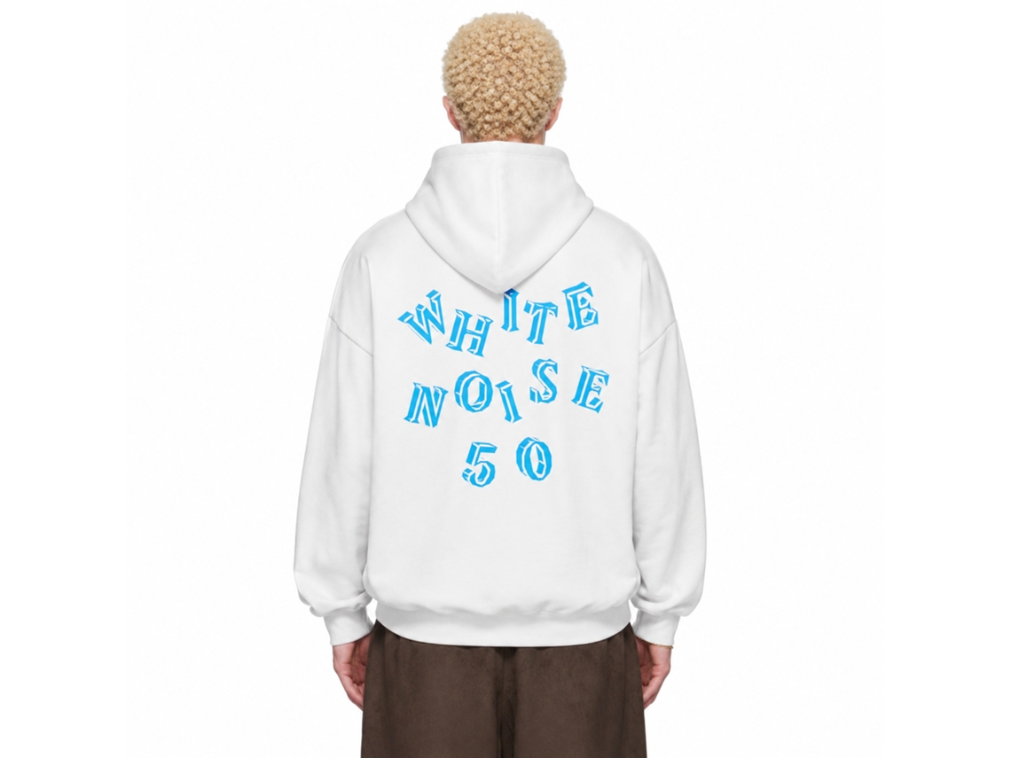 Rockinstone White Noise 50 Freedom Of Failure Hoodie Unique Designer Style