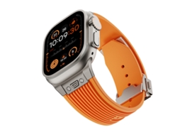 Bracelete para Apple Watch 42/44/45/49mm XIAOMOYU (laranja Titânio)