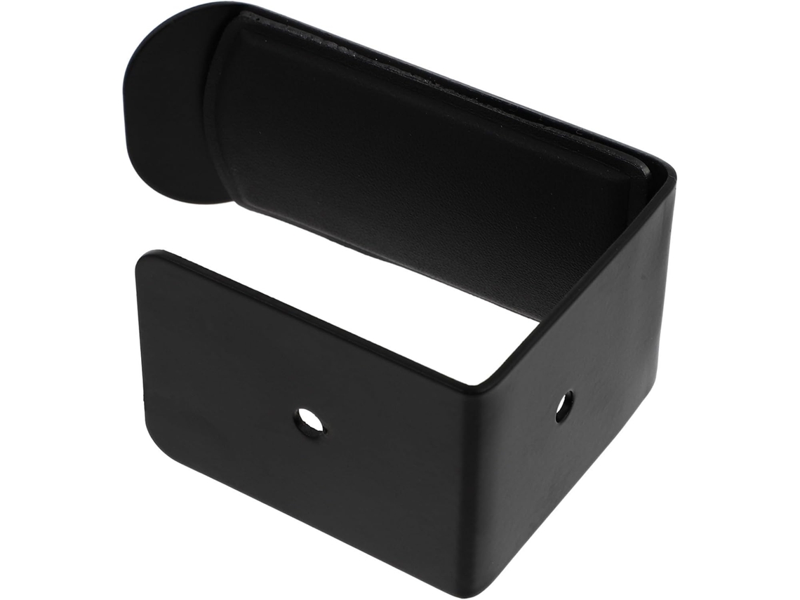 Didiseaon Support Adhésif Mural Pour Deux Casques Fil Noir Pour Casque Audio En Fer Et Pu, Léger,