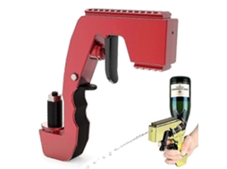 Pistola De Cerveja Engraçada Com Tampa De Vinho, Espumante E Champagne Para Festas E Aniversários Nostalgia88 (25 26 Unidades)