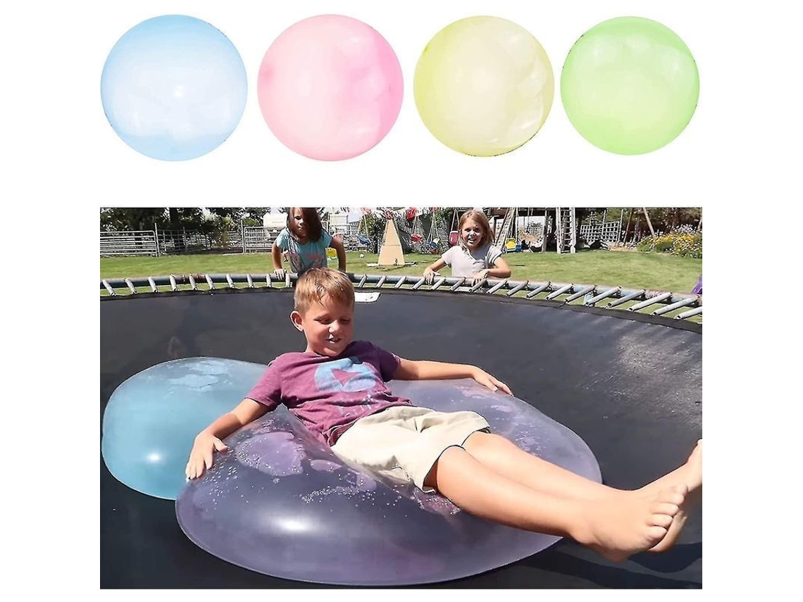 2026 bola de Bolha Inflável Gigante para Crianças Brinquedo de Praia e Piscina Bola de Borracha Azul