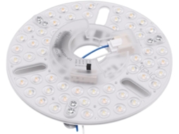 Painel De Led Para Ventilador Teto, 5,3 Polegadas, 24w, Dimerizável,