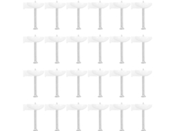 Grampos Para Cabos Elétricos Luxshiny, Compatíveis Com Diversos Materiais E Em Abs, Fixação Segura, Pregos Para Pendurar