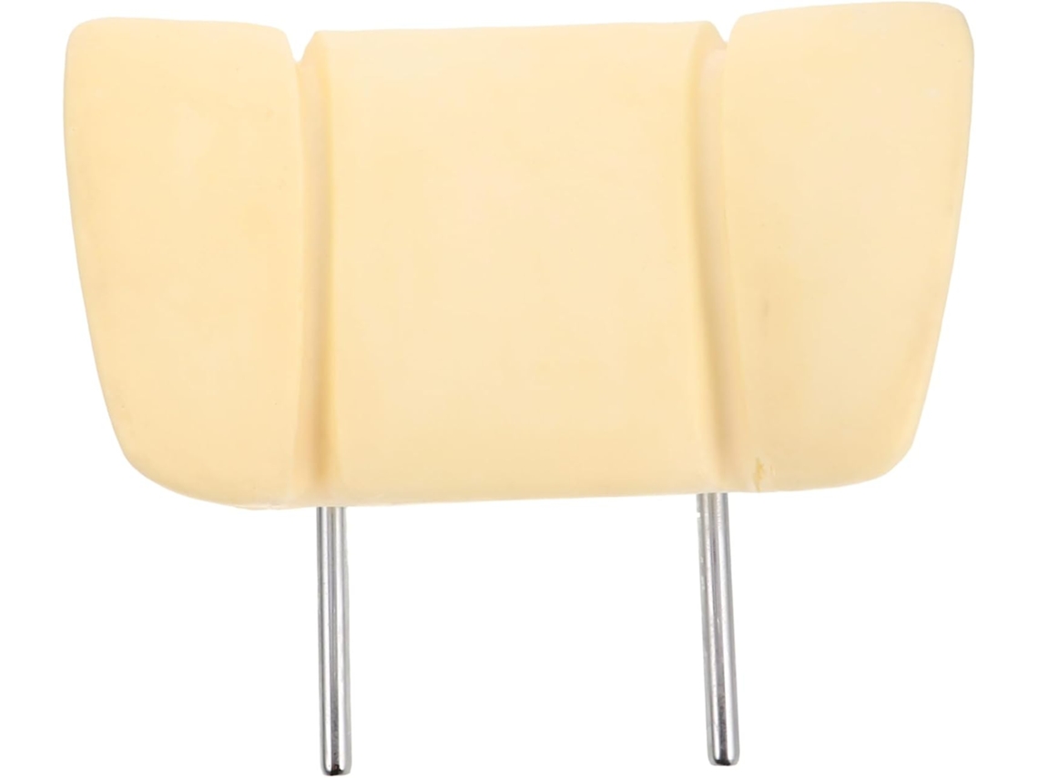 Almofada de espuma de substituição para capa de cabeça de carro com tubo de ferro para assentos de camping.