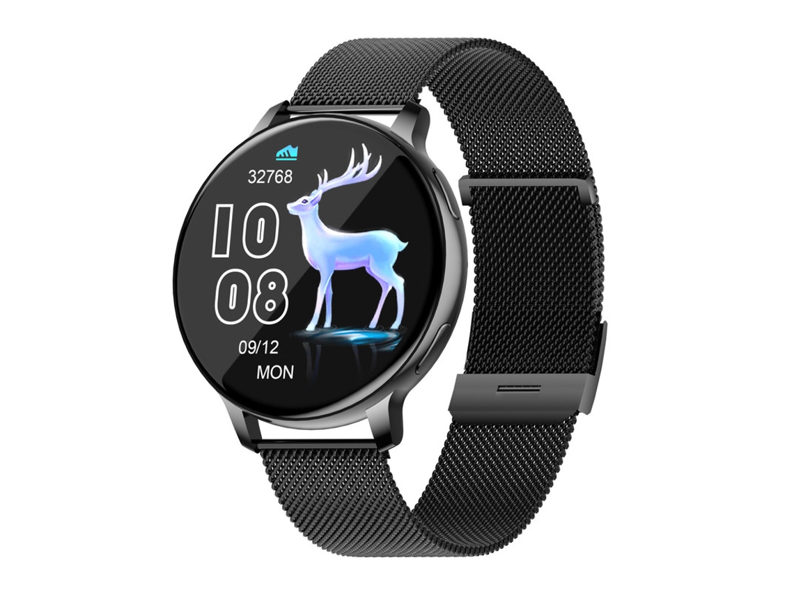 Smartwatches Bestvite S53 Feminino Com Chamada Bluetooth 5.3 Ip68 Com Função Feminina/mais De 120 Modos Esportivos/frequência Preto
