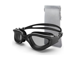 Óculos de Natação Polarizados para Homens e Mulheres, Antiembaçante, Proteção 100 % Uv, de Mergulho, Preto AQUAFORGE