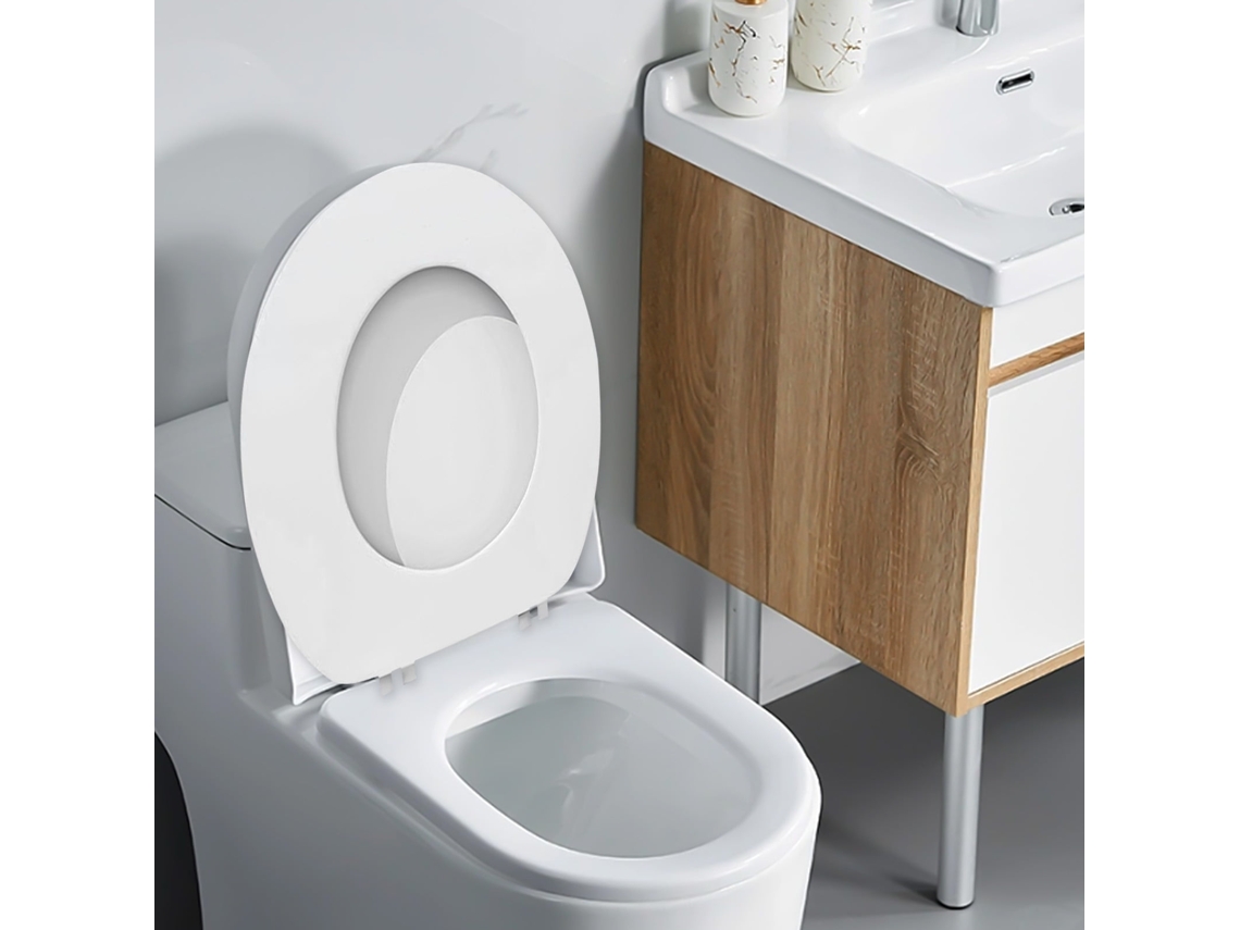 Assento sanitário de vinil macio