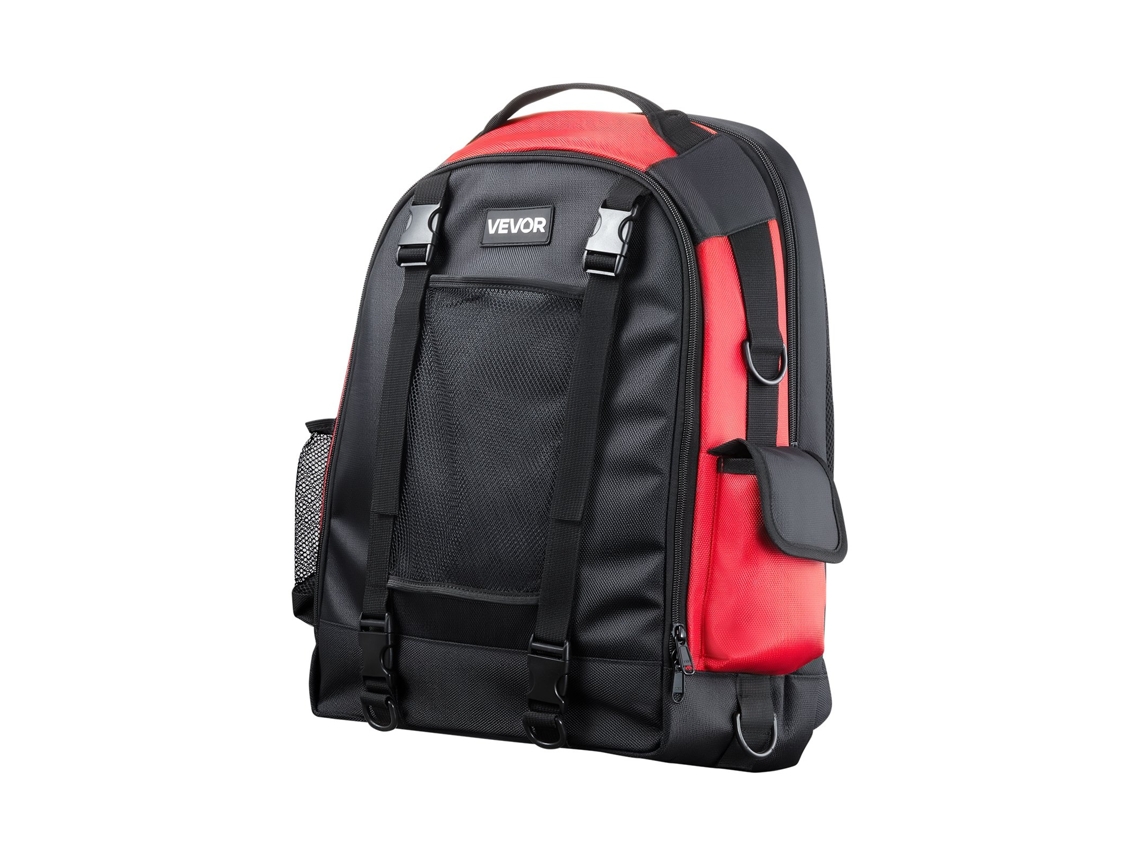 Mochila de soldagem Vevor 25,2L, poliéster 1680D, para ferramentas e capacete