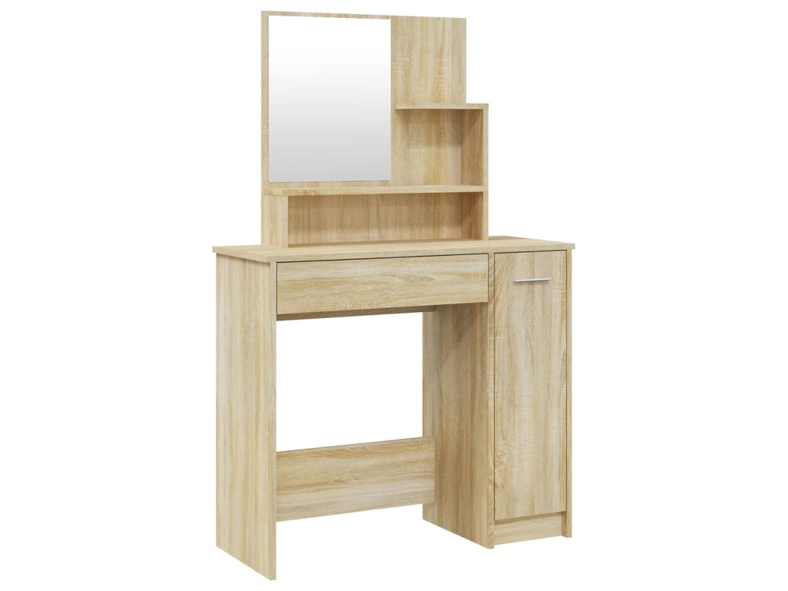 Dressing Table, Dressing Tables Vidaxl Marrom Madeira Processada (n/a)