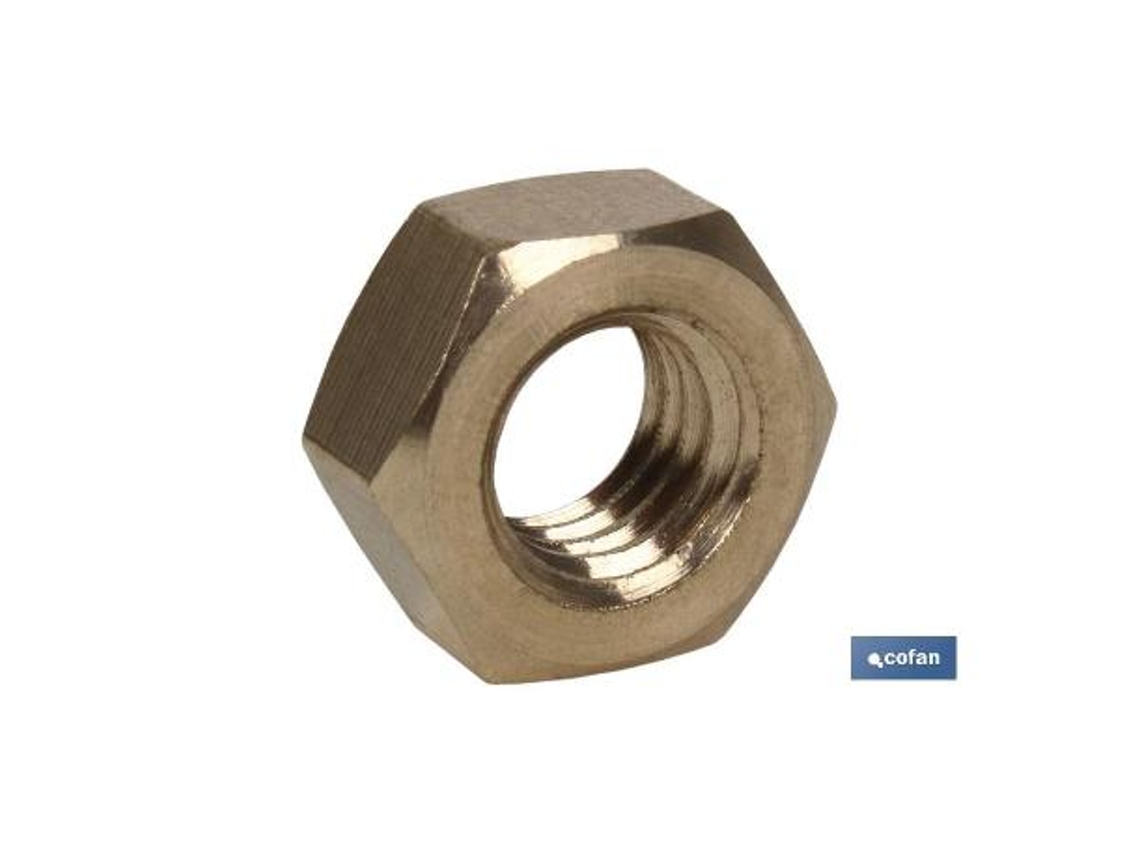 Din 934 m-6  laton   caja 50 unid.
