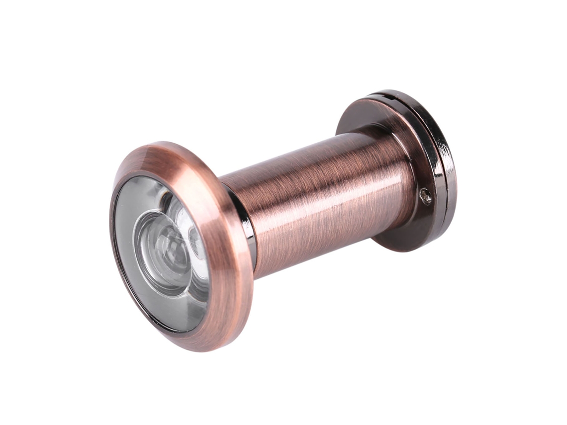Visor De Porta Laxiscreed 16 Mm Com Abertura De 200° Em Liga De Zinco, Amplo Campo De Visão