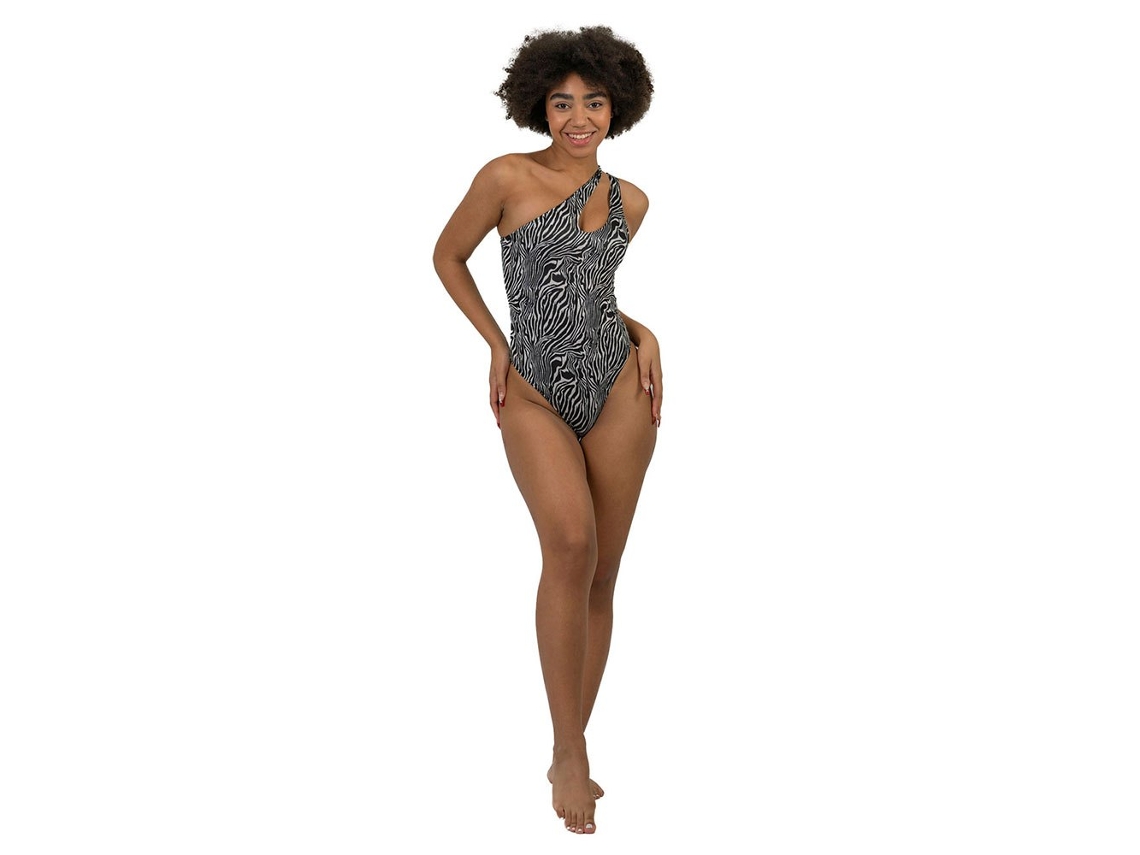 Roupa de Banho Eco Fortaleza Zebra 735 Colorido S Mulhernebbia