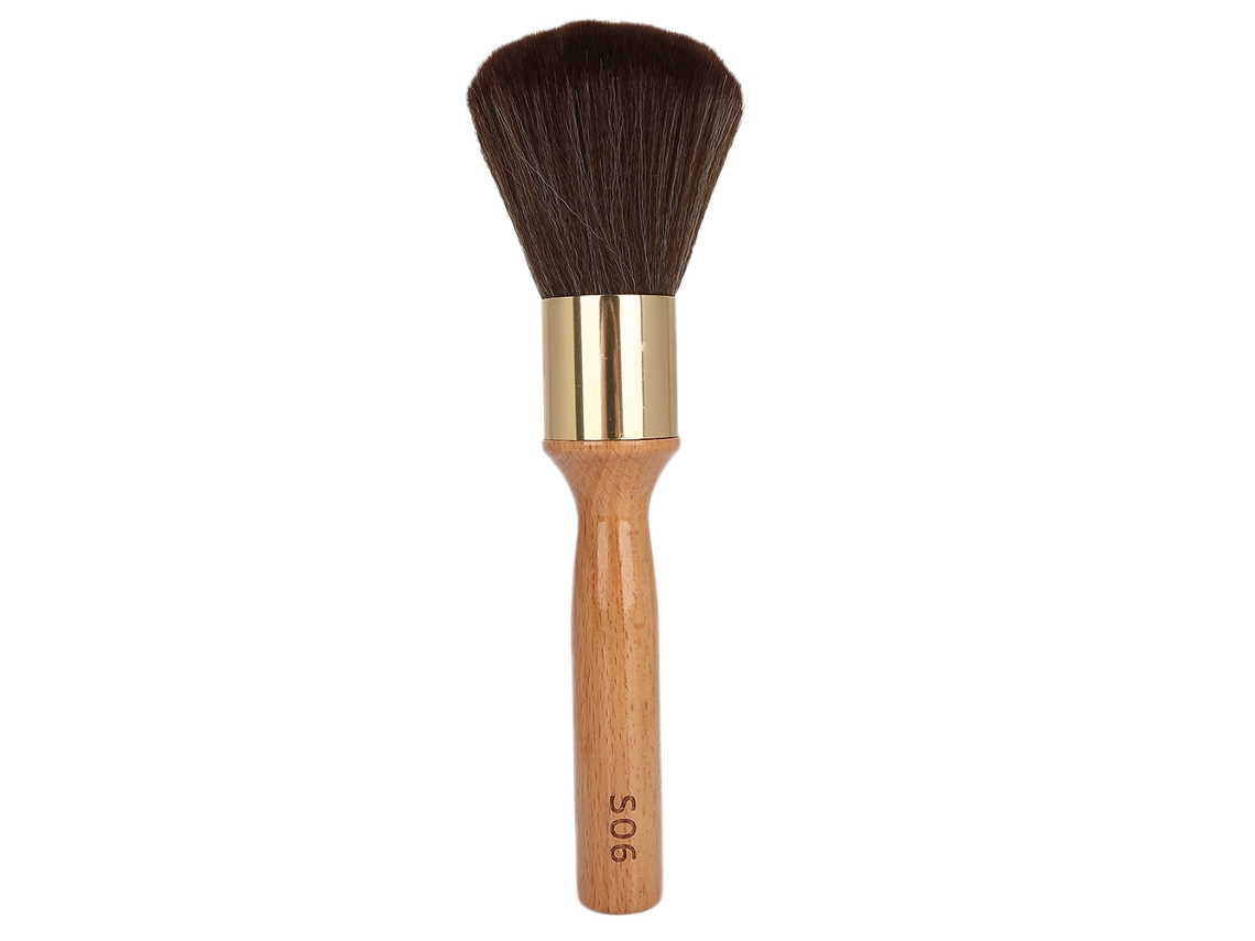 Pincel De Limpeza De Cabelo Quebrado Com Cabo Longo Para Barbearia E Casa