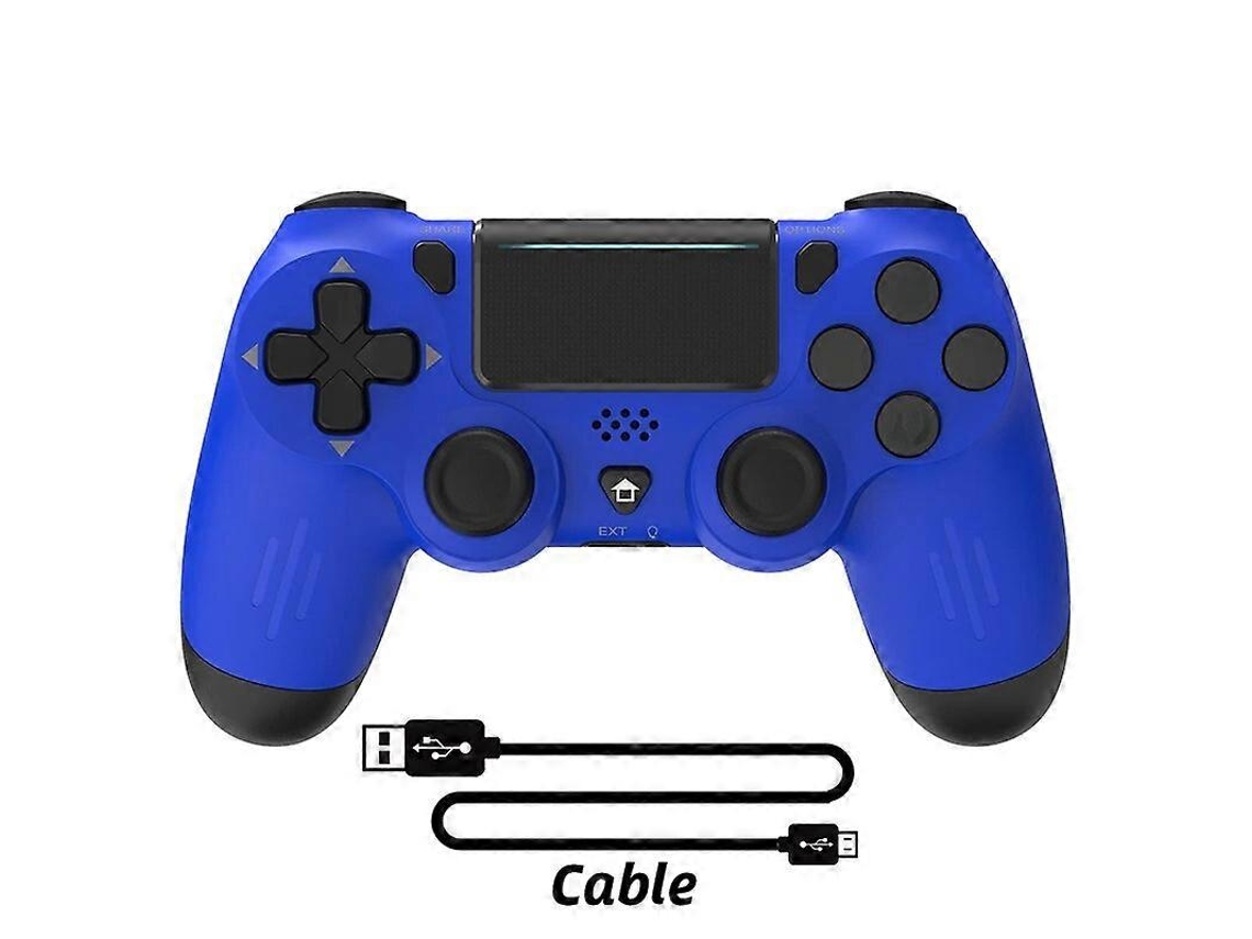 Controle Sem Fio Data Frog Para Ps4 Com Alto Falante Vibratório E Conector Estéreo Para Fone De Ouvido, Joystick Para Pc/ps4 Slim/pro Ly Ebike