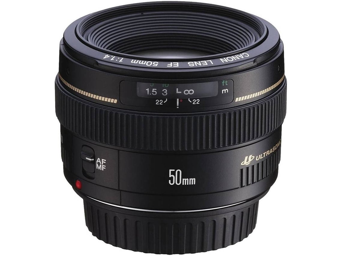 Objetiva CANON Fixa Standard EF 50mm F1.4 USM (Encaixe: Canon EF
