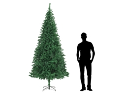 Vidaxl Árvore De Natal Artificial 300 Cm Verde