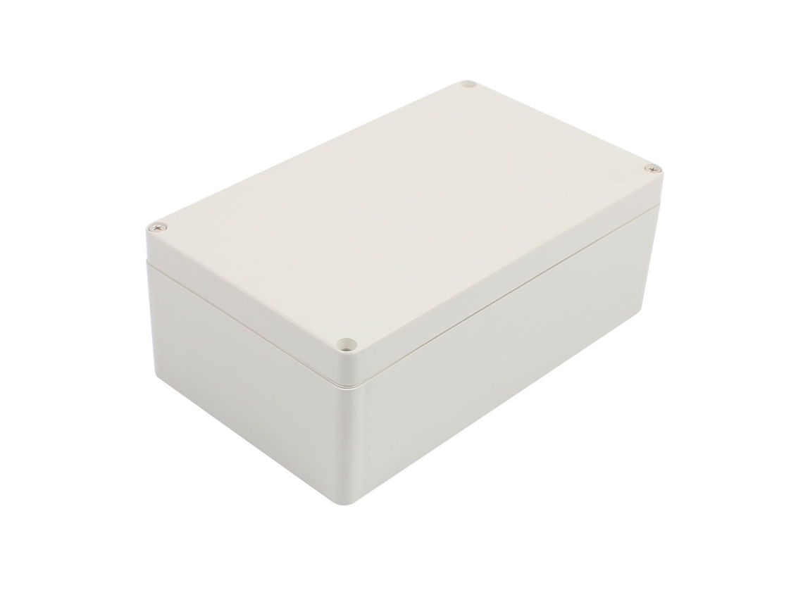 Caixa de Junção Diy À Prova D'água em Plástico Branco, 200 Mm X 120 75 CHABERLU