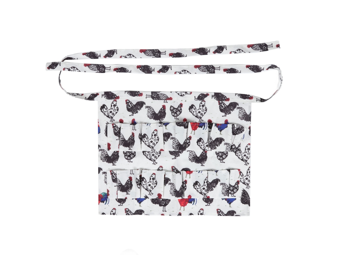 Avental de Coleta de Ovos Primerox com 12 bolsos para galinha pato ganso estilo L S/MARCA