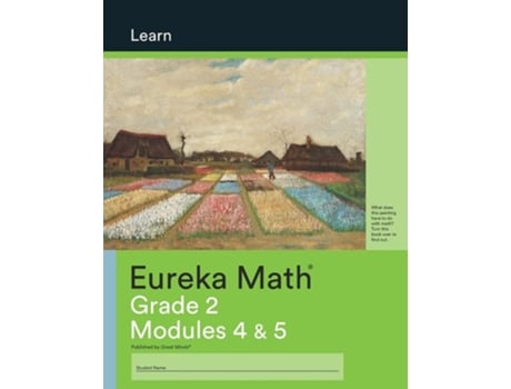 Livro Eureka Math Grade 2 Learn Workbook 2 de Great Minds (Inglês)
