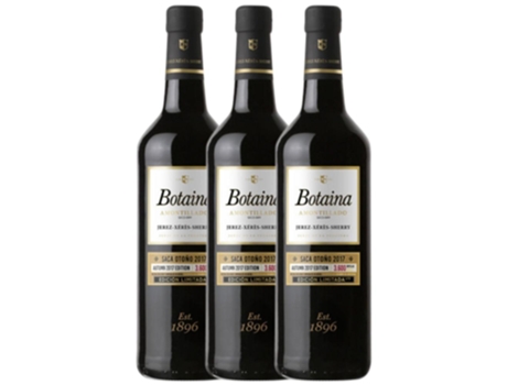 Generoso LUSTAU Lustau Botaina Amontillado Palomino Fino Jerez-Xérès-Sherry 0.75 L (3 unidades)