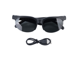 Aetheria lentes de Sol Inteligentes Bluetooth com Microfone e Som Estéreo Suportam 140 Idiomas para Música e Chamadas