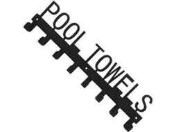 Gancho Portátil De Ferro Preto Para Chapéu E Suporte Toalhas Piscina, Com Design Exclusivo E Leve