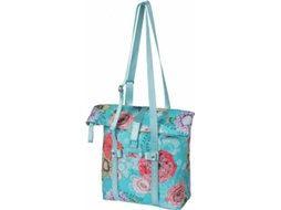 Mala BASIL Bloom Field Poliester Flores Reflectantes (Azul)