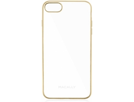 Capa iPhone 7, 8  Clear Dourado
