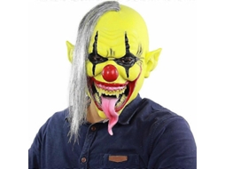 Palhaço Malvado De Halloween Com Rosto Cheio E Acessórios Assustadores Para Cosplay E Festa Olysi Shop