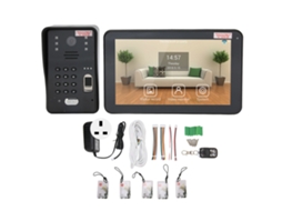 Campainha Inteligente 9" Com Tela E Wi-fi