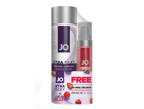 Lubrificante System Jo Xtra Silky & Strawberry