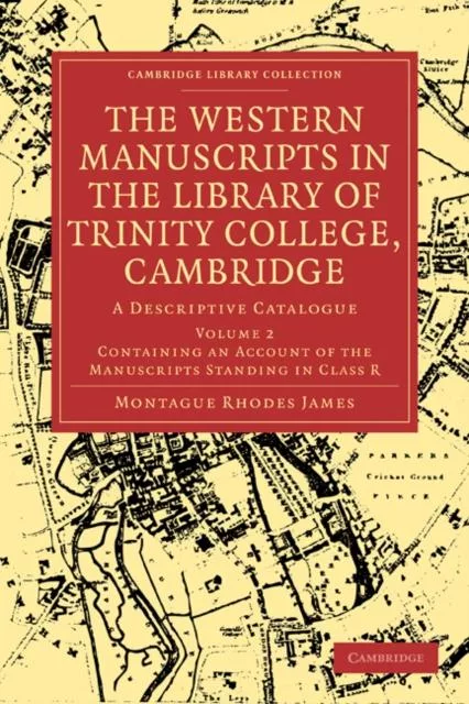 Livro The Western Manuscripts In The Library Of Trinity College, Cambridge De Montague Rhodes James (inglês)