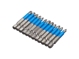 Conjunto De 12 Pontas Magnéticas Antiderrapantes Para Parafusadeira Elétrica E Manual. -aquaforge