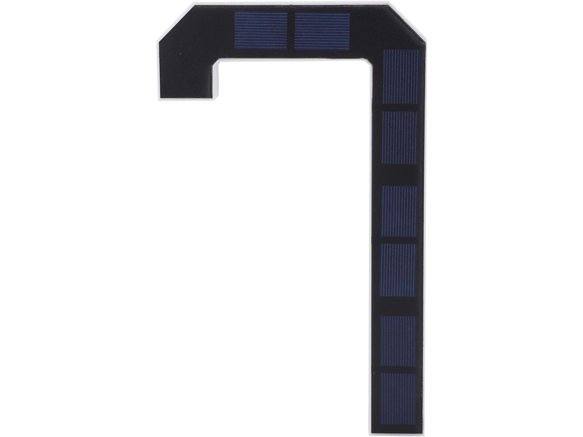 Placa De Endereço Residencial Hyuduo Com Número 9em Led Solar, Luz Quente, Sensor Automático E Classificação Ip44 À