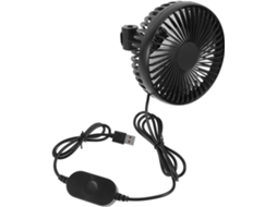 Ventilador Mikinona Para Banco Traseiro De Carro, Ventilador Elétrico Compacto Para Refrigeração, Fluxo De Ar No Veículo