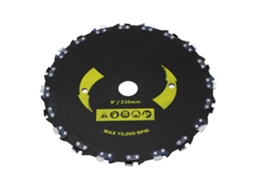 Disco De Cadena De Ángulo Recto Lâmina De Aço Ligado Roda De Serra Circular Para Madeira Plástico Gravado Forma 9 Polegadas 20 Dentes