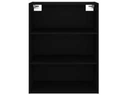 Vidaxl Dulap De Perete Suspenso, Preto, 69,5x32,5x90 Cm