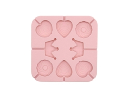 Molde De Silicone Para Pirulito Crown Lovecartoon Press, Próprio Para Alimentos, Utensílio De Cozinha Fácil E Seguro Para Fondant E Doces Em Formato D