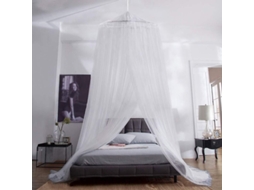 Manta Mosquitera Para Cama, Malla 300, Extra Grande, Interior/exterior, Fácil Instalación, Blanco, Poliéster