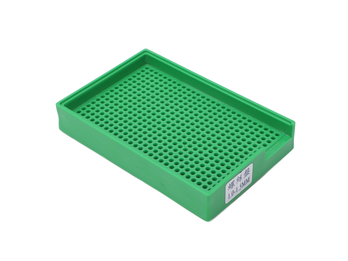 Bandeja De Organización De Parafusos Com Buracos Em V Múltiplos, Abertura Uniforme, 1‑1.5mm (459 Buracos) Para Trabalho Industrial