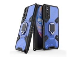 Capa De Celular À Prova De Choque Com Suporte De Anel Para Oppo Realme 7 Space Pctpu