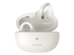 Auriculares Sem Fio Clipe Ouvido Fios Redução Ruído YIZHOOD Bluetooth Branco