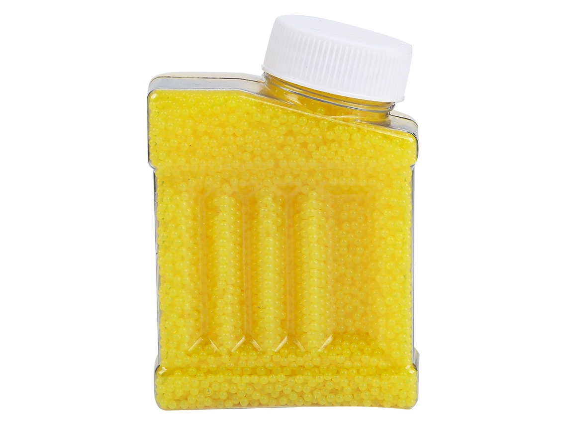 Mali balas de Cristal Colorido 9 11mm para Pistola de Água Brinquedo Infantil Amarelo 20000pcs/frasco