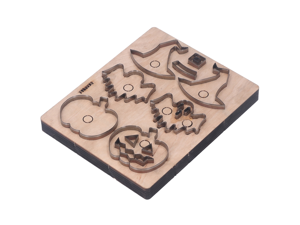 Laxiscreed Molde De Corte Para Couro Halloween, Perfeito Para Artesanato E Decorações Personalizadas
