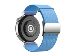Pulseira De Relógio Em Nylon Refletivo Com Fecho Magnético, 18 Mm
